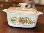 Vintage CorningWare Spice of Life 1.5 Quart with Pyrex Lid