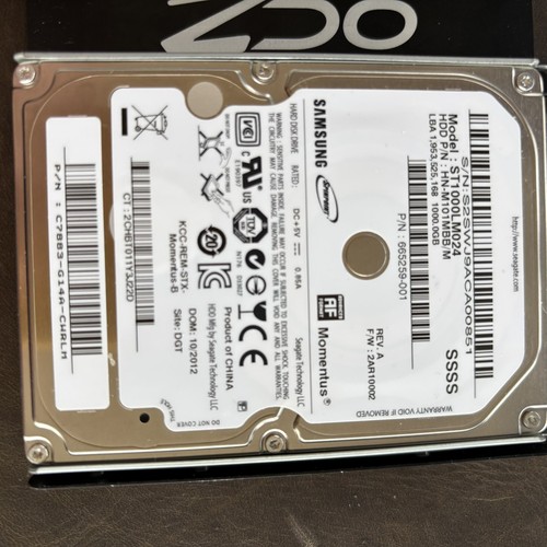 Seagate Samsung ST1000LM024 1TB 2,5" Laptop Festplatte SATA HDD