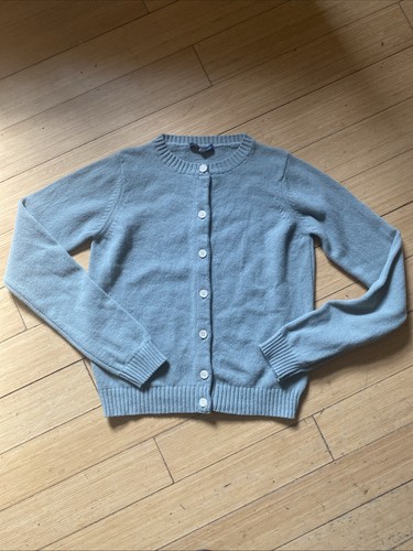 Brandy Melville Wool Blend Button Down Sweater Women’s Small Blue/green