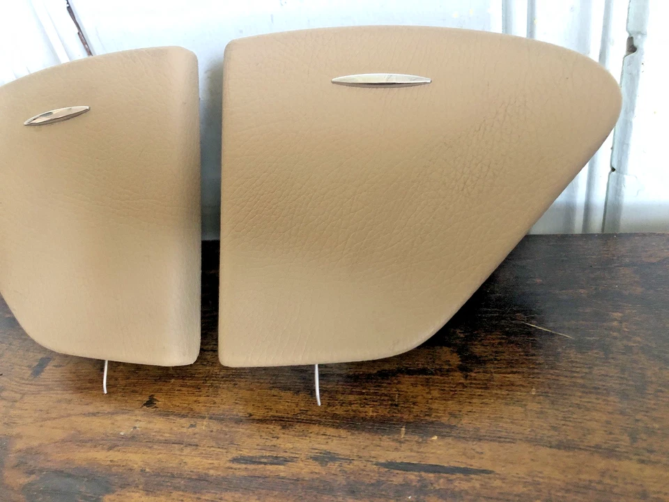 Juego de 2 compartimentos bandeja ceniza puerta trasera beige mercedes w211 e500 cls500 2003-11 Foto 3 de 4