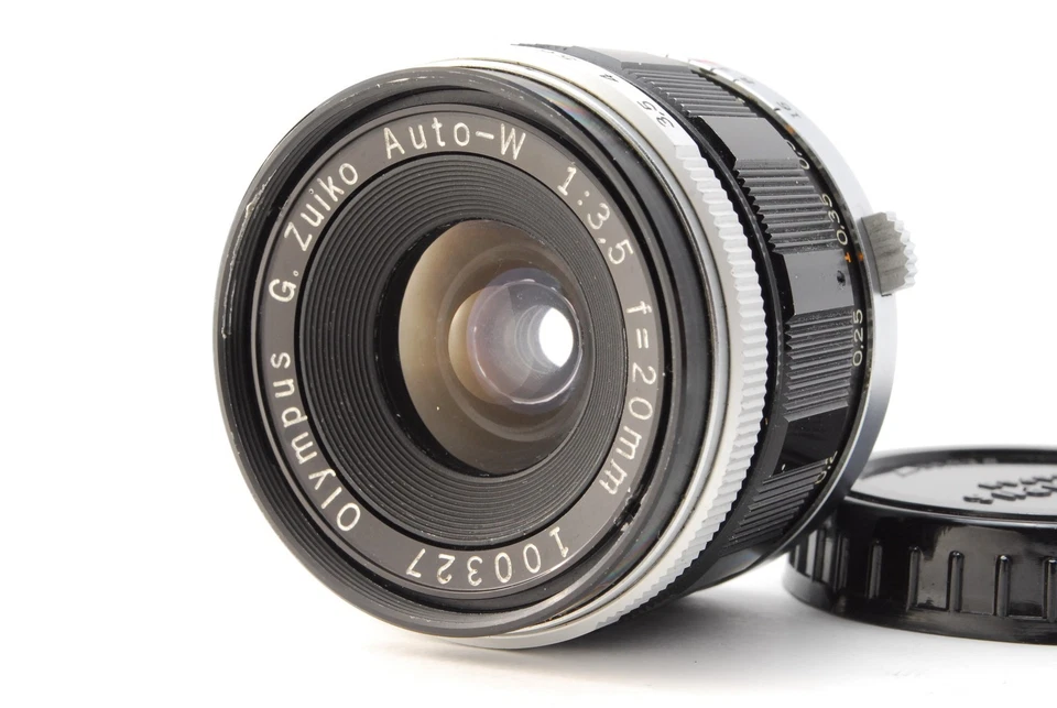 [NEAR MINT] Olympus G.Zuiko Auto-W 20mm f/3.5 MF Lens for Pen F FT FV From JAPAN - Image 3 of 4