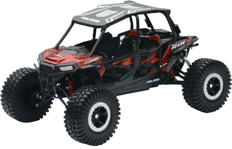 NEWRAY - Quad de couleur Rouge et Noir - POLARIS RZR XP 900 - 1/18 - NEW57976R - Photo 1/1