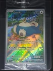 Pokemon S&V 151 Snorlax Full Art Holo Black Star Promo #O51. Factory Sealed Mint