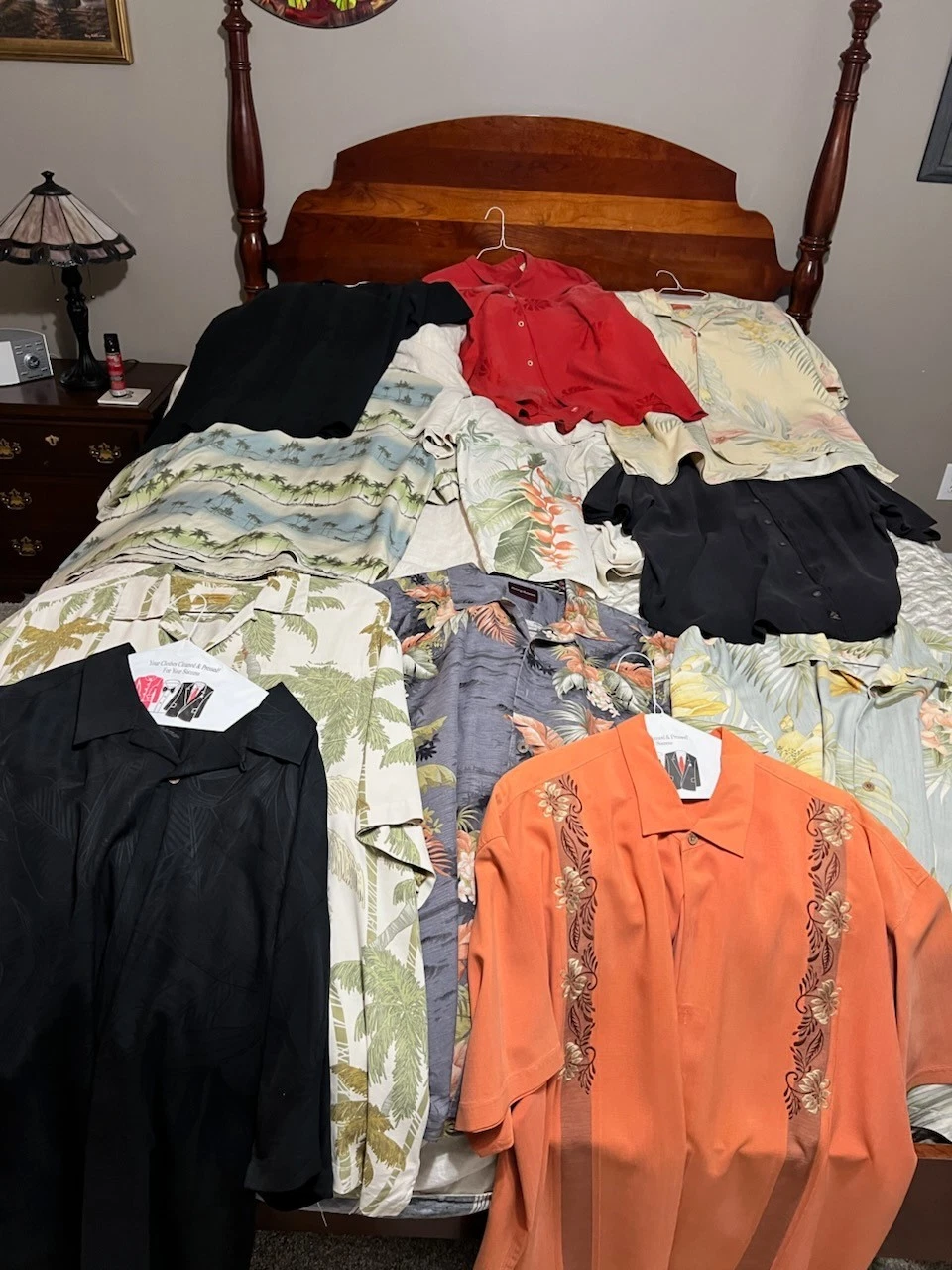 tommy bahama mens silk shirts xxl
