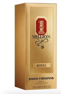 Paco Rabanne 1 million Royal Parfum 3.4 oz 100 ml Men's Spray