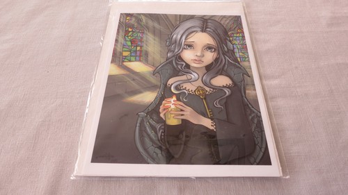 Jasmine Becket-Griffith Art Print Gothic Girl, 8x10 - Afbeelding 10 van 10