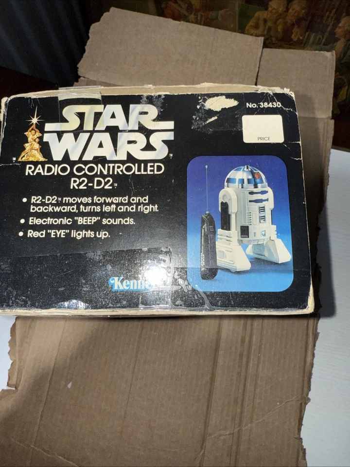 Kenner Star Wars 1978 de colección radiocontrolado R2-D2 nuevo en caja no funciona Foto 3 de 4