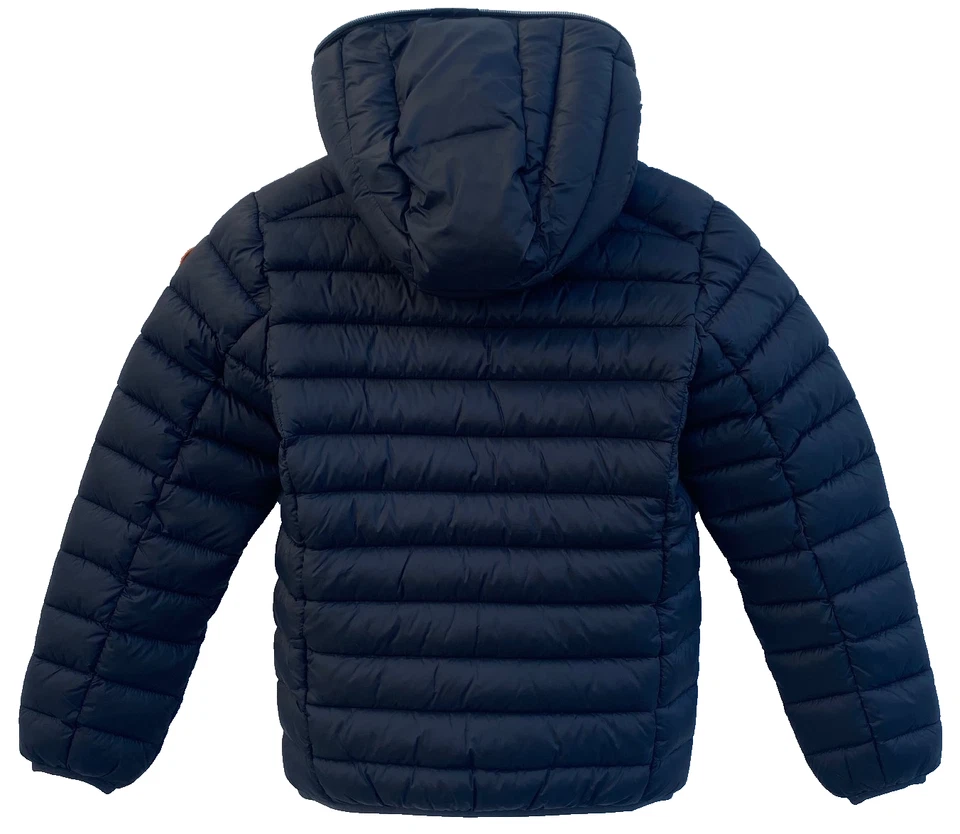 Save The Duck Boys Insulated BLACK Jacket $179, Size: 6 - Image 2 of 4