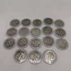 New ListingWalking Liberty Half Dollar 1918-1942 90% Silver 18 Coin Lot