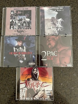 2PAC WAY HE WANTED 1-5 5CD MIXTAPE SET