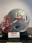 Tom Brady Super Bowl LI Autographed Full Size Replica Helmet