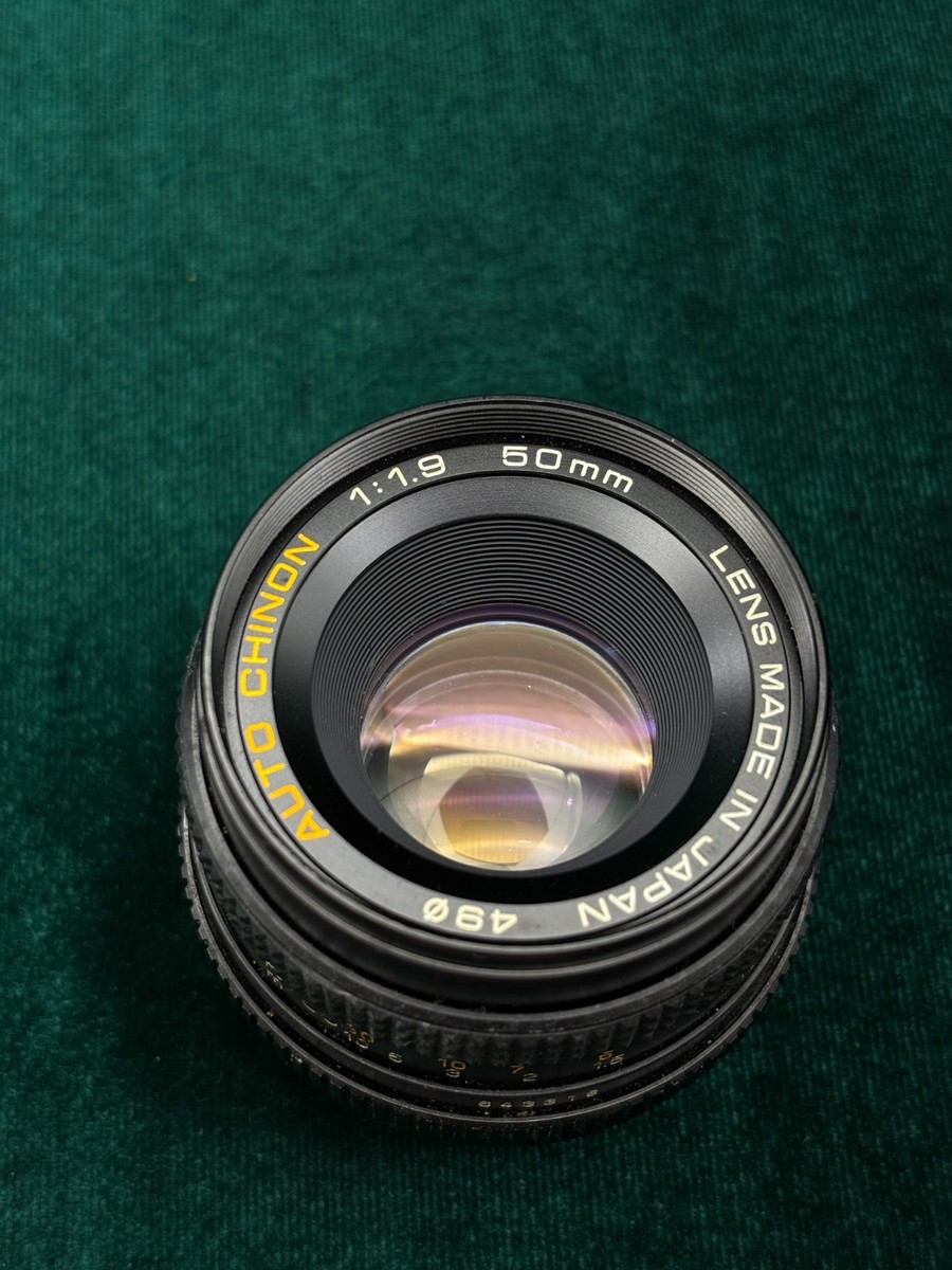 ★希少！超美品★AUTO CHINON 50mm F1.9 Auto Chinon 50mm f/1.9 Lens For Parts Dust | eBay