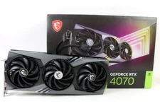MSI GeForce RTX 4070 12GB Gaming X Trio GPU w/Box | 1yr Warranty, Fast Ship!