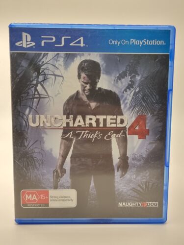 PS4 Uncharted 4: A Thief's End PlayStation 4 2016 PAL - Picture 1 of 5