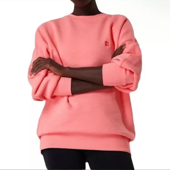 Pink sweatshirt sale womens