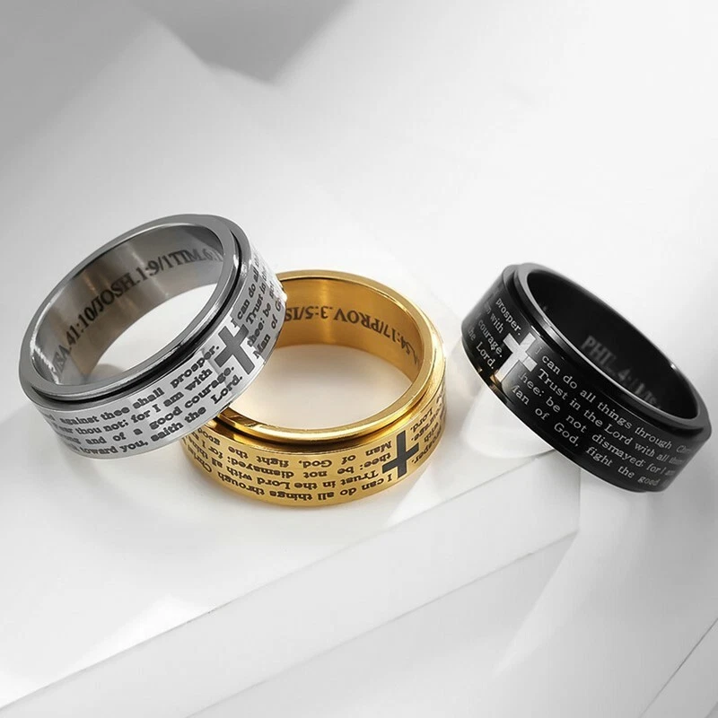 Women's lords prayer ring deals