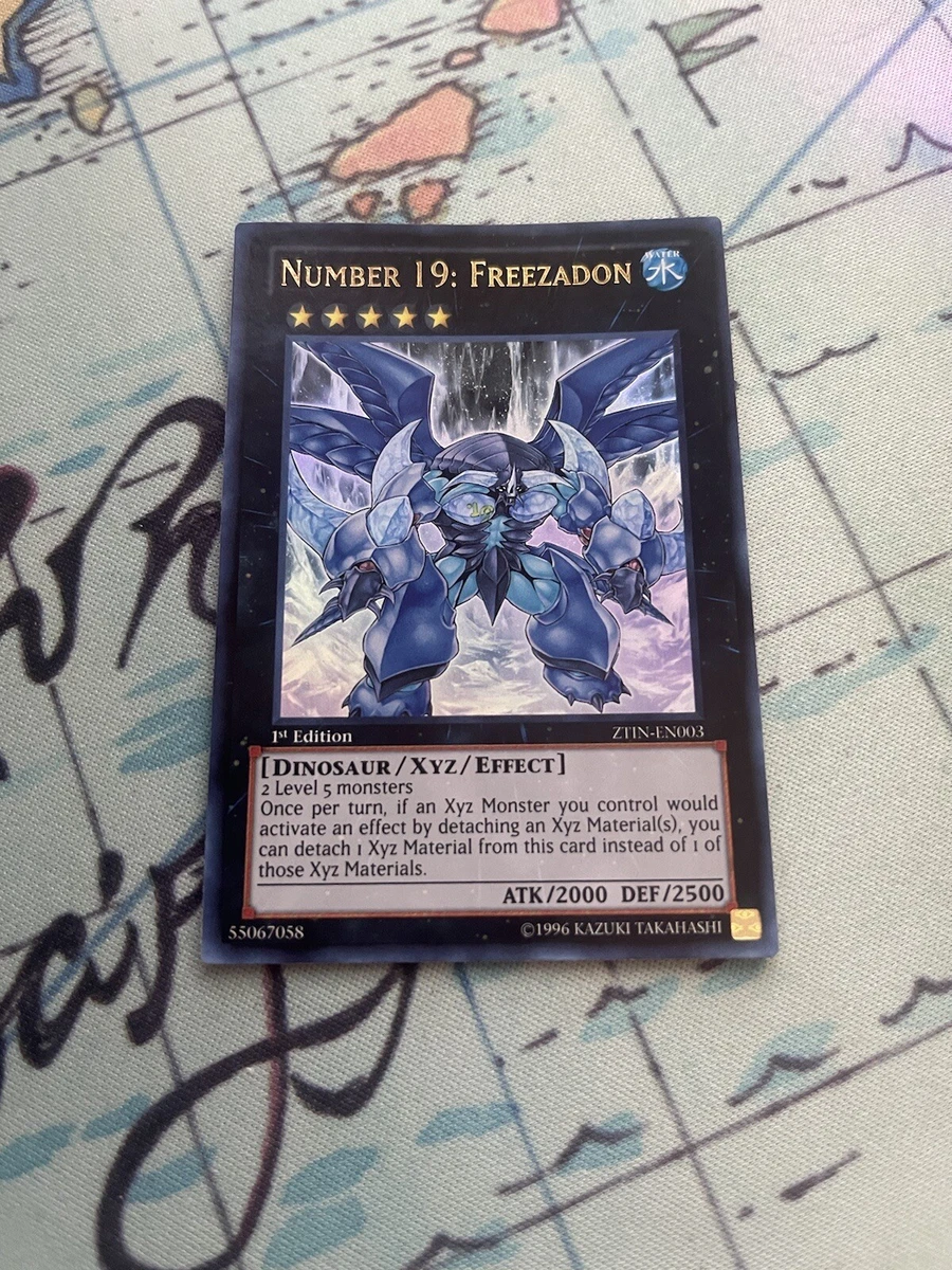 Number 19: Freezadon ZTIN-EN003 2013 ZEXAL Collection Tin for sale