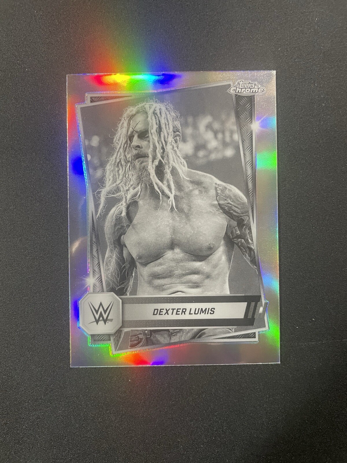 2025 Topps Chrome WWE Wrestling Dexter Lumis Sepia Refractor
