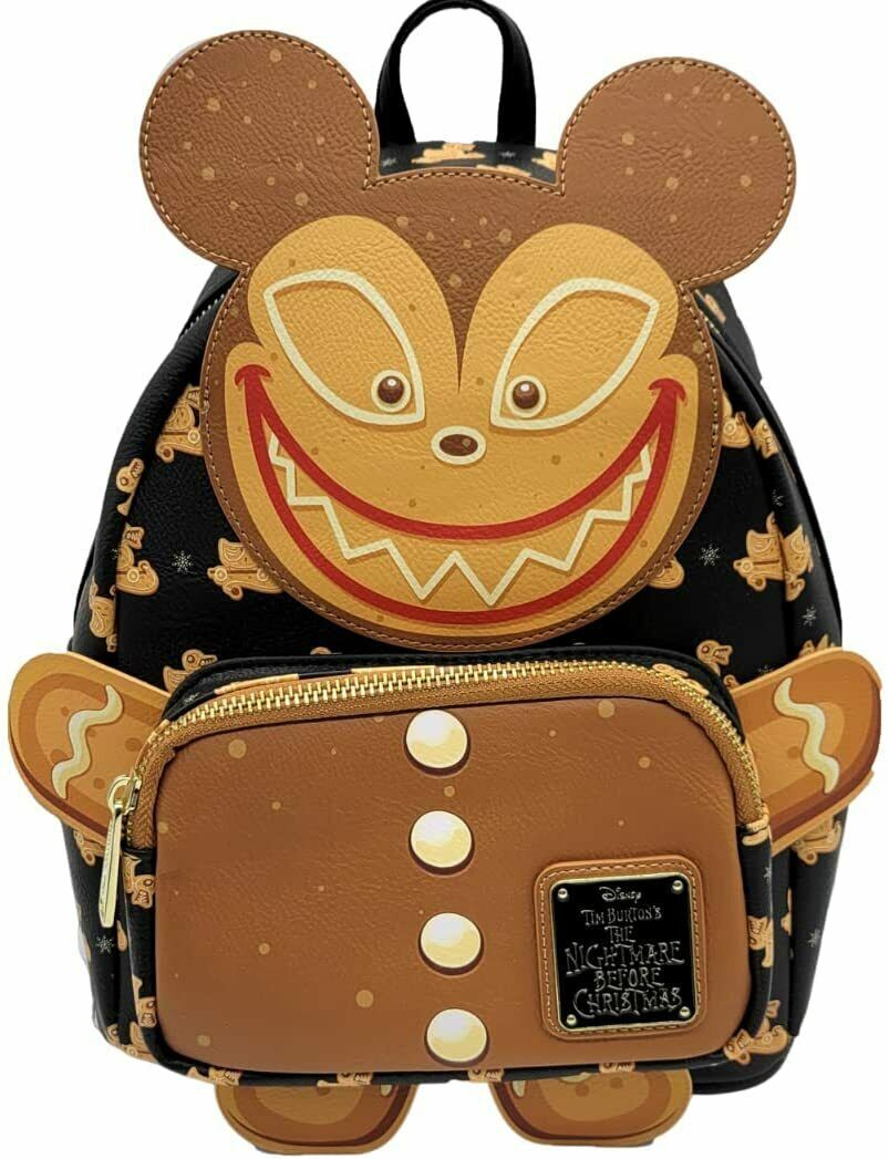 LOUNGEFLY Disney Nightmare Before Christmas Gingerbread Scary