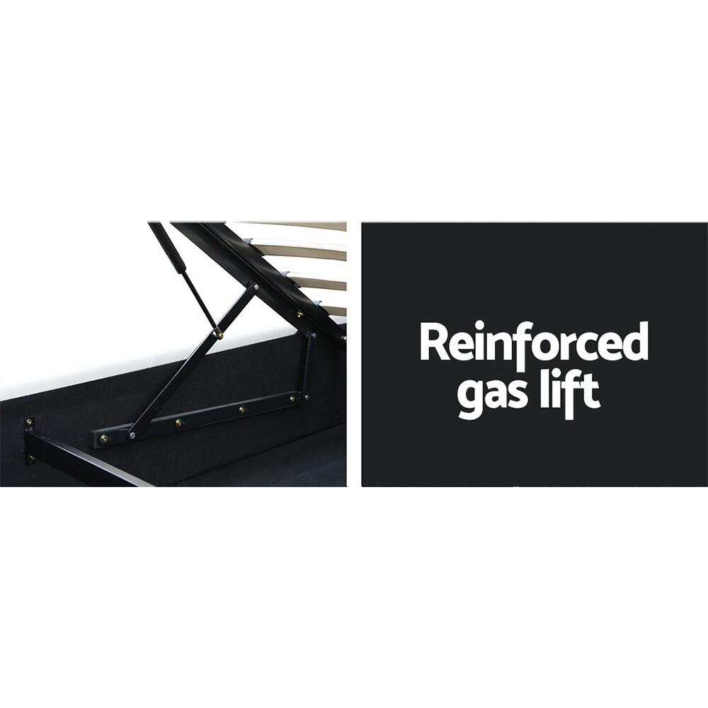 Artiss Bed Frame Queen King Single Double Full Size Gas Lift Base With