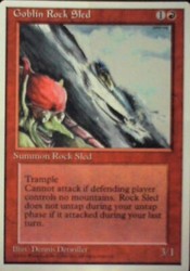 Goblin Rock Sled (199/379) - Fourth Edition - MTG Common