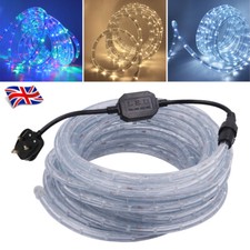 1-25M LED Strip Rope Tube Lights Mains Plug in Waterproof Outdoor Lighting 240V