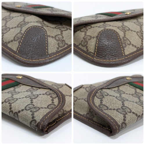 Vintage Gucci mini Pouch Purse Sherry PVC - Picture 11 of 19