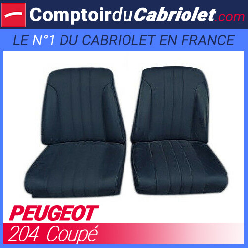Bezug Vordersitze FüR Peugeot 204 Coupé-image