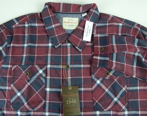 Weatherproof Vintage Knit Plaid Flannel 