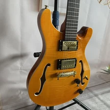 Custom Flame Maple Top    Electric Guitar Mahogany Body&Neck HPL Fretboard