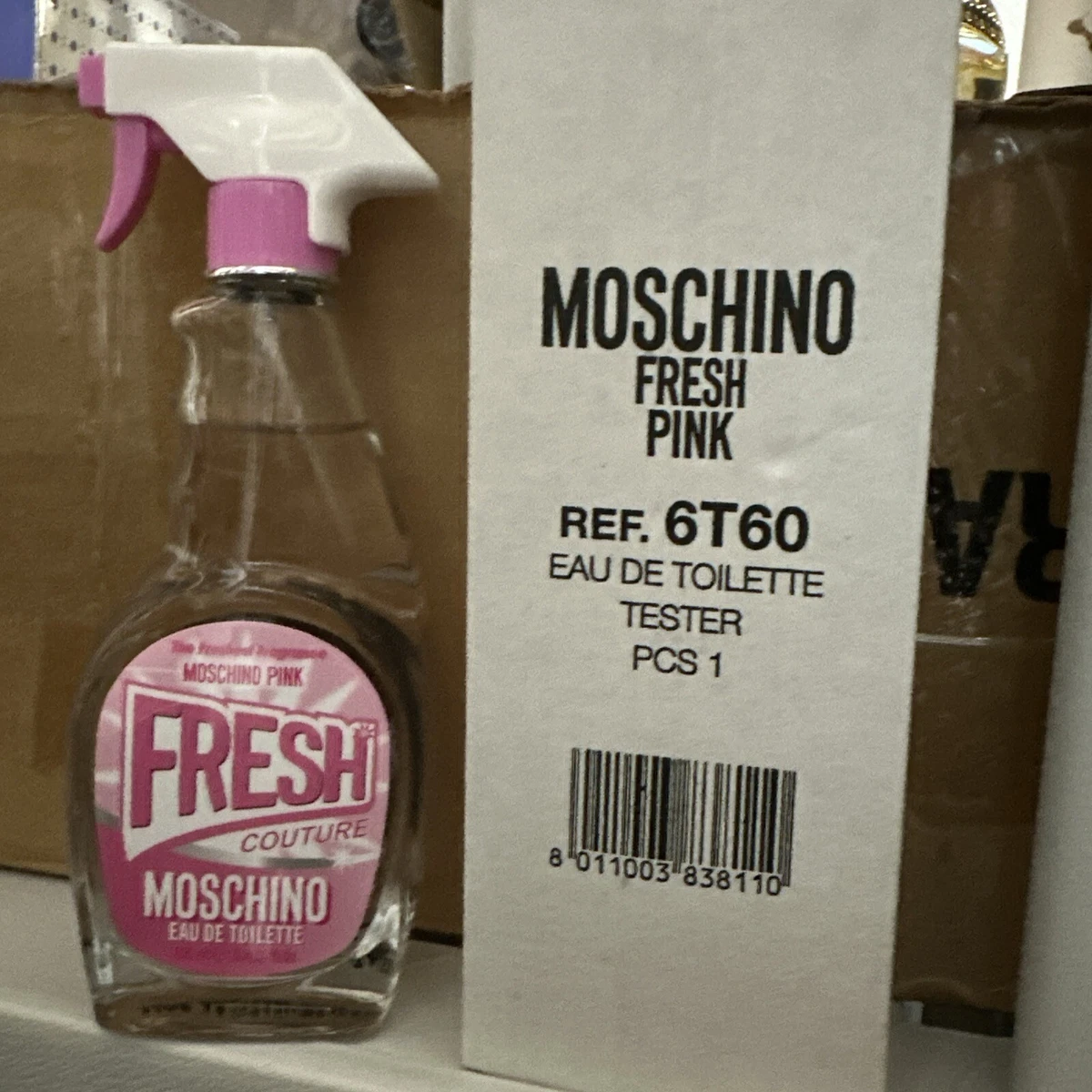 Moschino Pink Fresh Couture 3.4 oz Spray or Women EDT