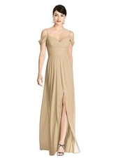 Alfred Sung D743....Special Occasion Dress.....Champagne....Size 12...NWT