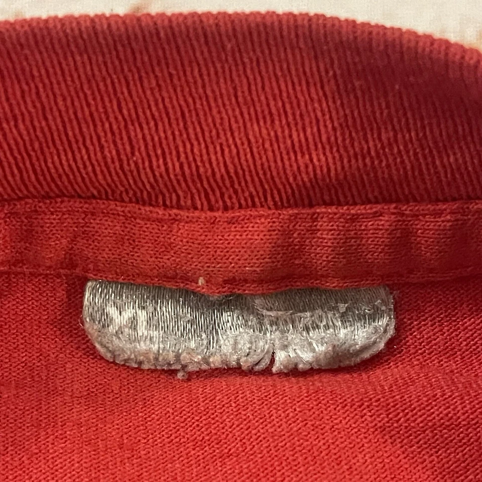 Vintage Chicago Bulls Air Brush T Shirt Size XL Men’s Red Rare! - Image 4 of 4