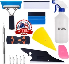 Herramienta Para Polarizar Ventana De Carro Auto Tinte Tint Tool Aplicación Kit