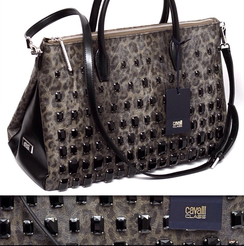 $1.200 BOLSA ROBERTO CAVALLI / Etiqueta, Bolsa, Certificado de Autenticidade - CLÁSSICOS - Imagem 4 de 4