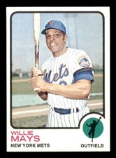 1973 Topps Baseball #305 Willie Mays NM - NM/MT