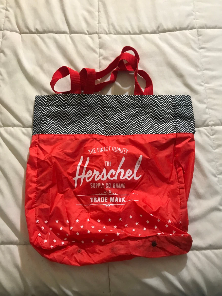 HERSCHEL RARE AGENDA PACKABLE TOTE BAG NEW eBay