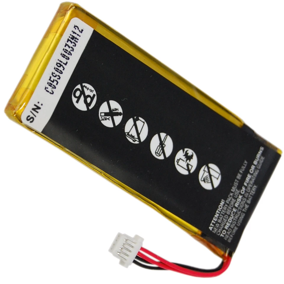 Batería HQRP 1200mAh para GPS Insignia NS-NAV01 NS-NAV02 NS-NCV43 Foto 3 de 3