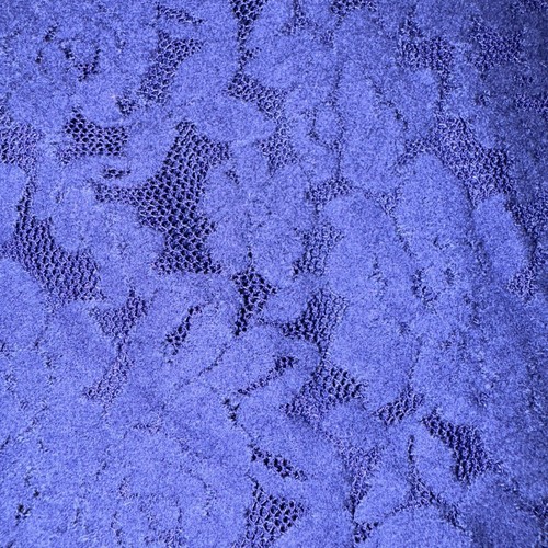 Girls Justice Lace Dress Sz 14-6 Navy Blue Bell Sleeve Cut Out Bow Fit & Flare - Picture 2 of 7