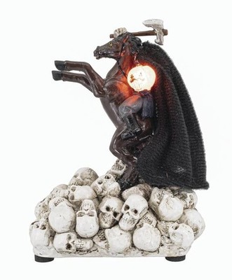 HEADLESS HORSEMAN on Horse HALLOWEEN FG Square PUMPKIN HOLLOW 2024 NEW #280-4435