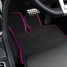 To fit Nissan 100 NX 1991-1996 Black Platinum Tailored Car Mats [LL]