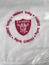 Las Vegas Raiders Pink Baby Bib 2-Pack Baby Fanatic