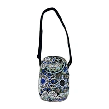 Vera Bradley Easy RFID Crossbody Bag Purse Sketched Medallion NWT Wallet