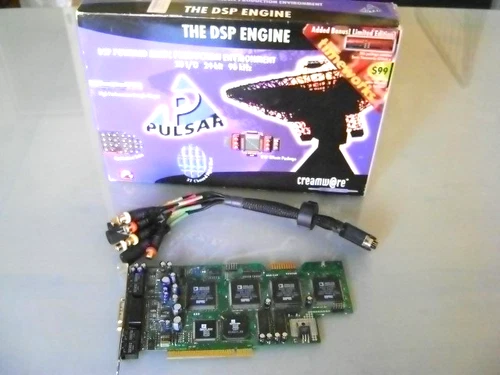 Creamware (Sonic Core) Pulsar V1.01 PCI Soundkarte OVP