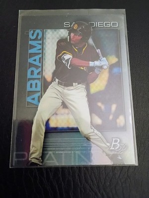 2020 Bowman Platinum - Wal-Mart Top Prospects C.J. Abrams #TOP-10 (RC)
