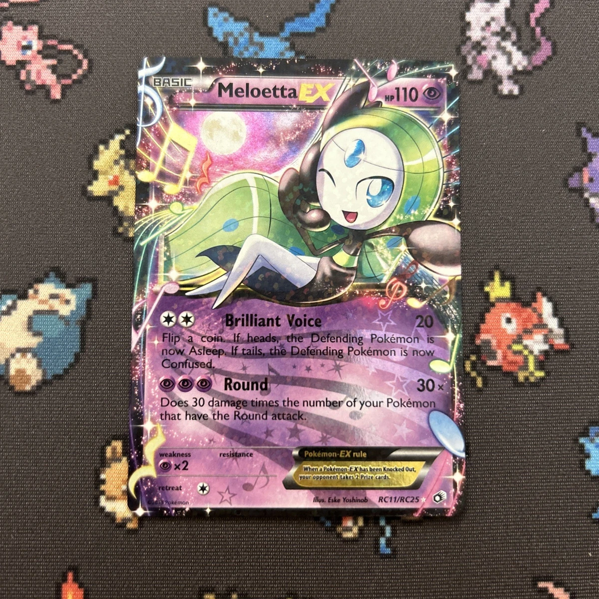 Meloetta Ex Pokémon TCG Cards for sale | eBay