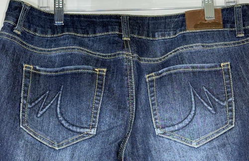 Jeans donna elasticizzato Maurices 11/12 pantalone corto bootcut blu denim - Foto 10 di 15