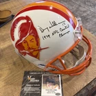 Doug Williams Full Size Replica Tampa Bay Buccaneers Helmet Signed. Beckett crt