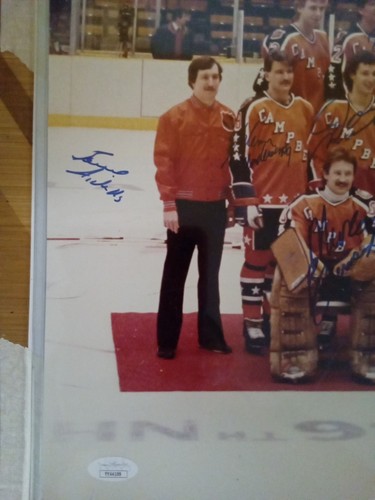 1984 Campbell Conference All Stars NHL Hockey Signed W. Gretzky +20 Photo JSA-# - Picture 3 of 8