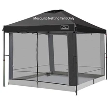 Canopy Universal Mosquito Netting Tent, Converts 10'x10' Canopy Gazebo into C...